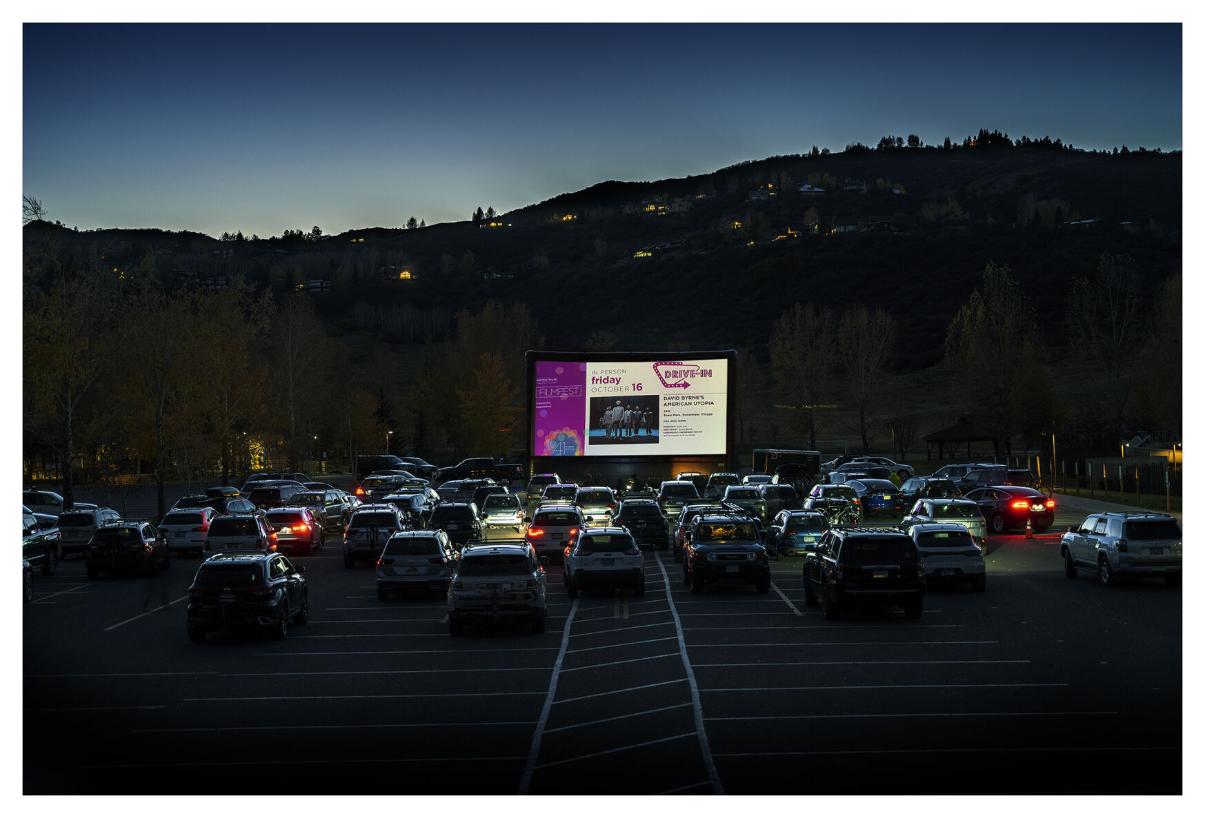 Aspen Film’s summer drive-in.